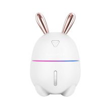 Cute Rabbit Mini USB Charging Colorful Night Light Air Ultrasonic Humidifier